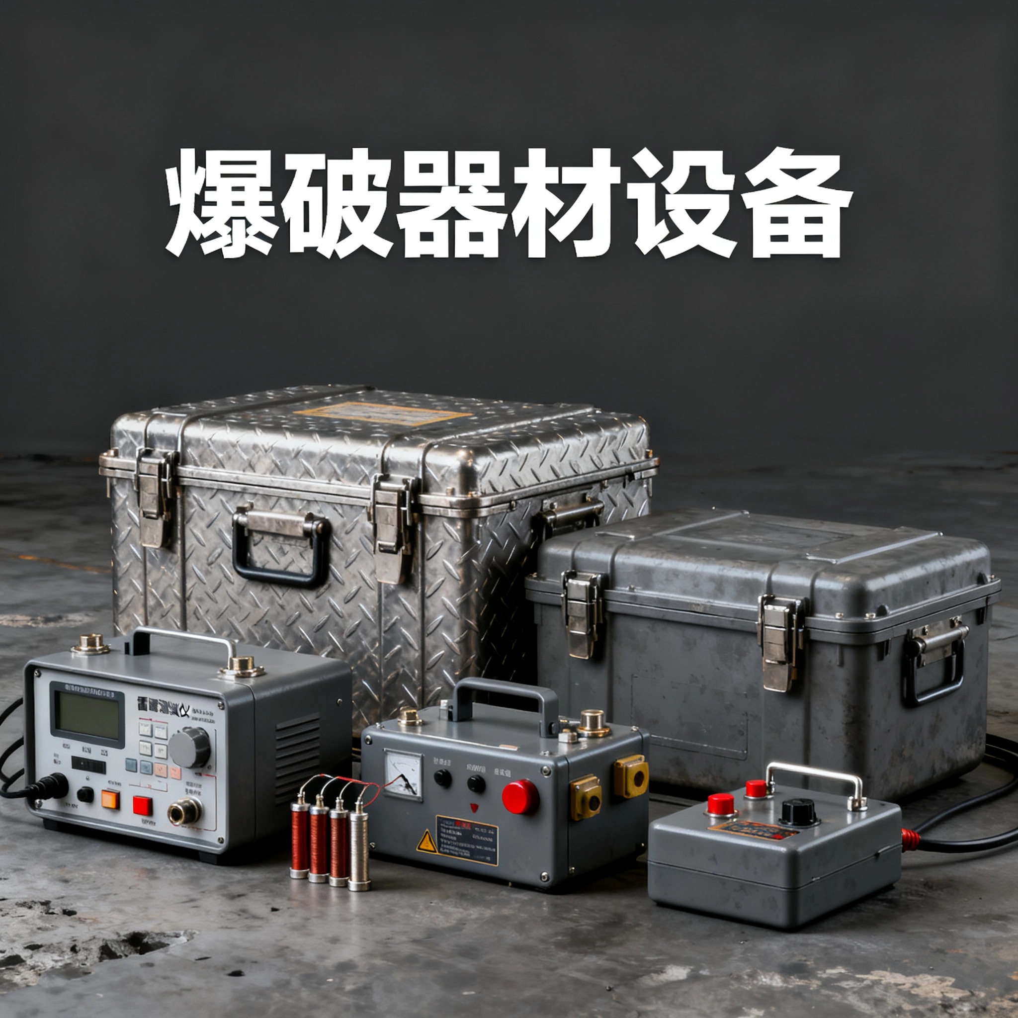 秦淮爆破工程师的“兵器库”：常用器材一册通